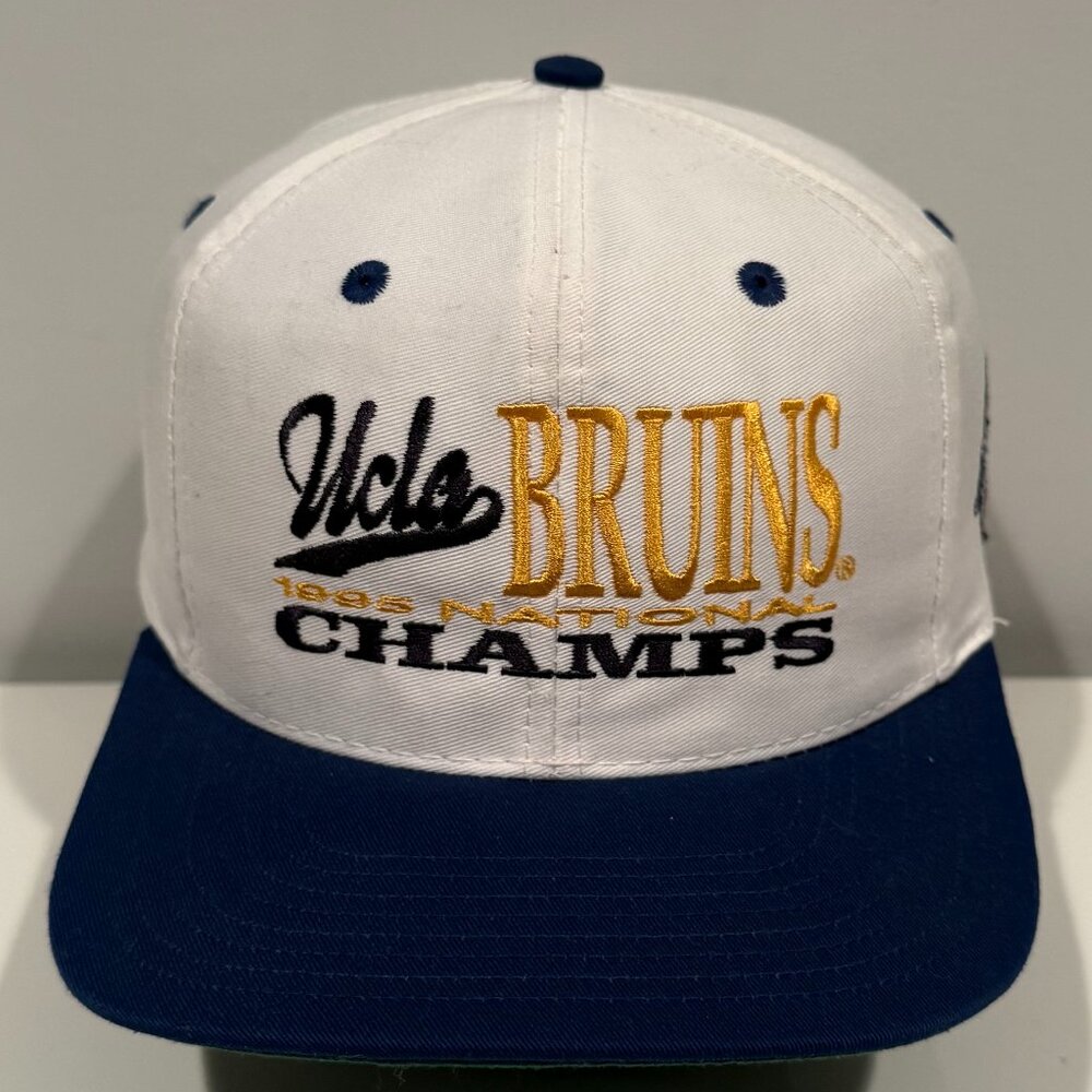 Vintage UCLA Bruins 1995 National Champs Final Four The Game Snapback Hat